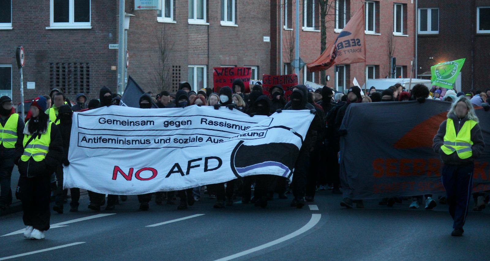 Anti AFD Demo in Oldenburg